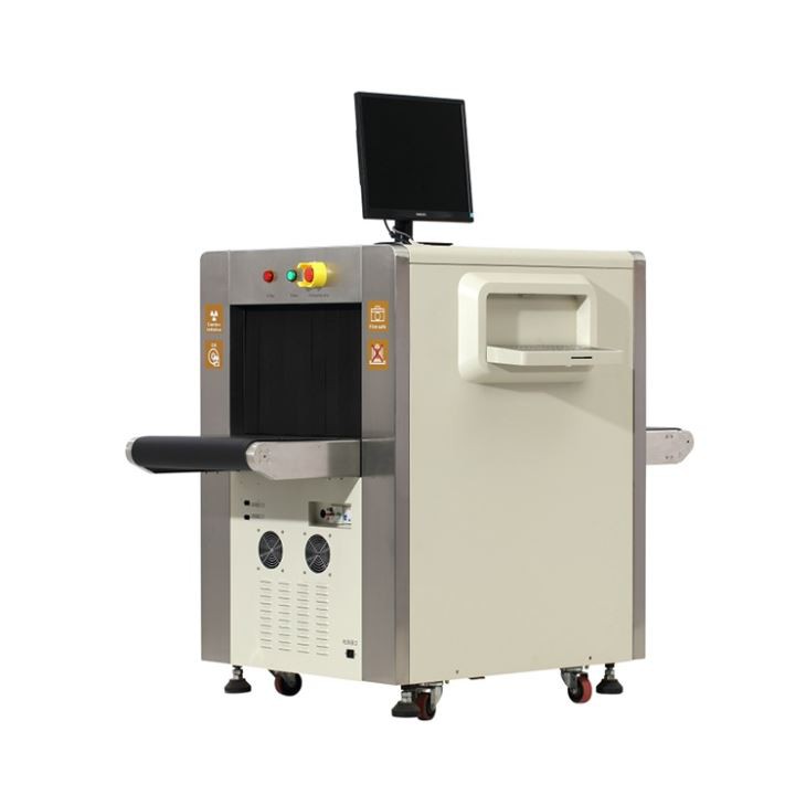 X Ray -matkakaukoslukija pienikokoinen GS5030C-turvallisuusröntgenkone